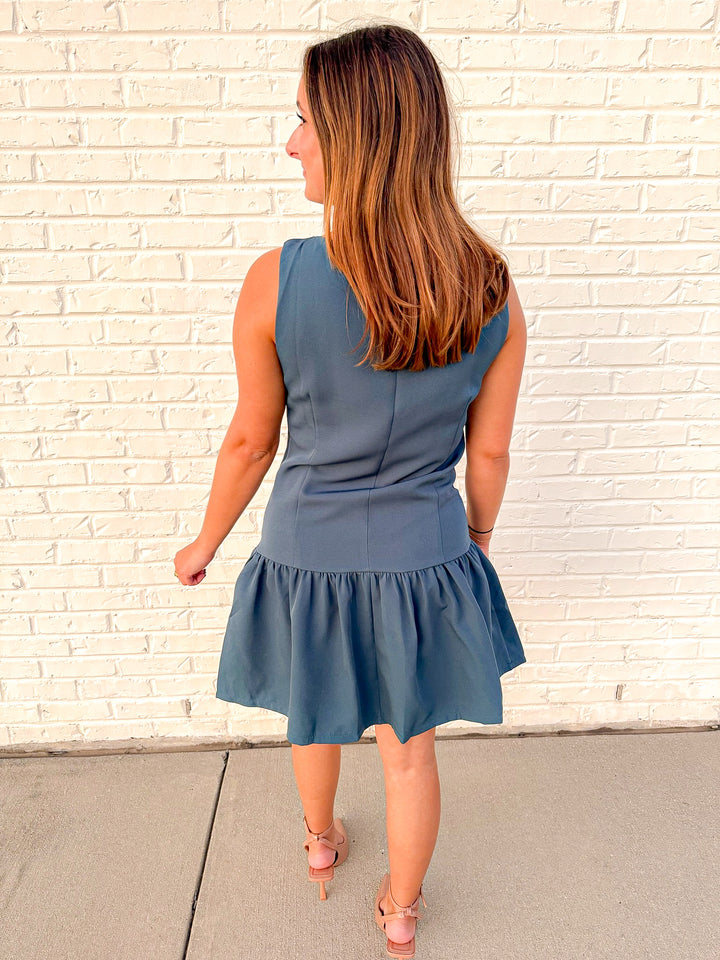 SERENE DROP WAIST DRESS