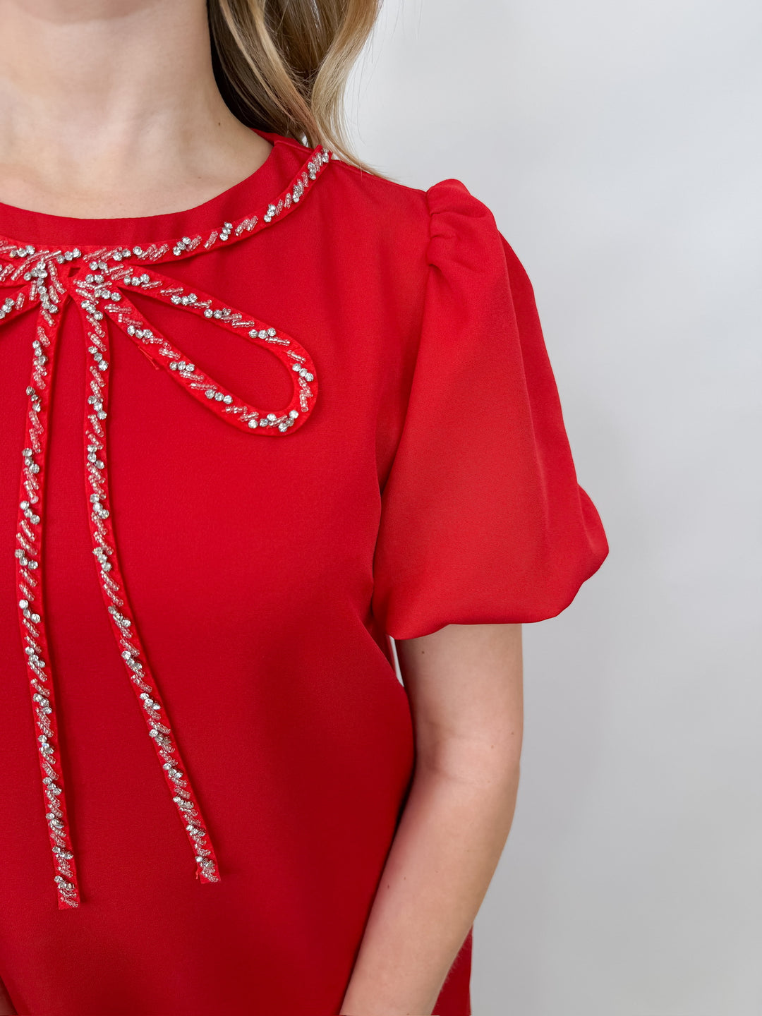 WRAPPED WITH A BOW DRESS