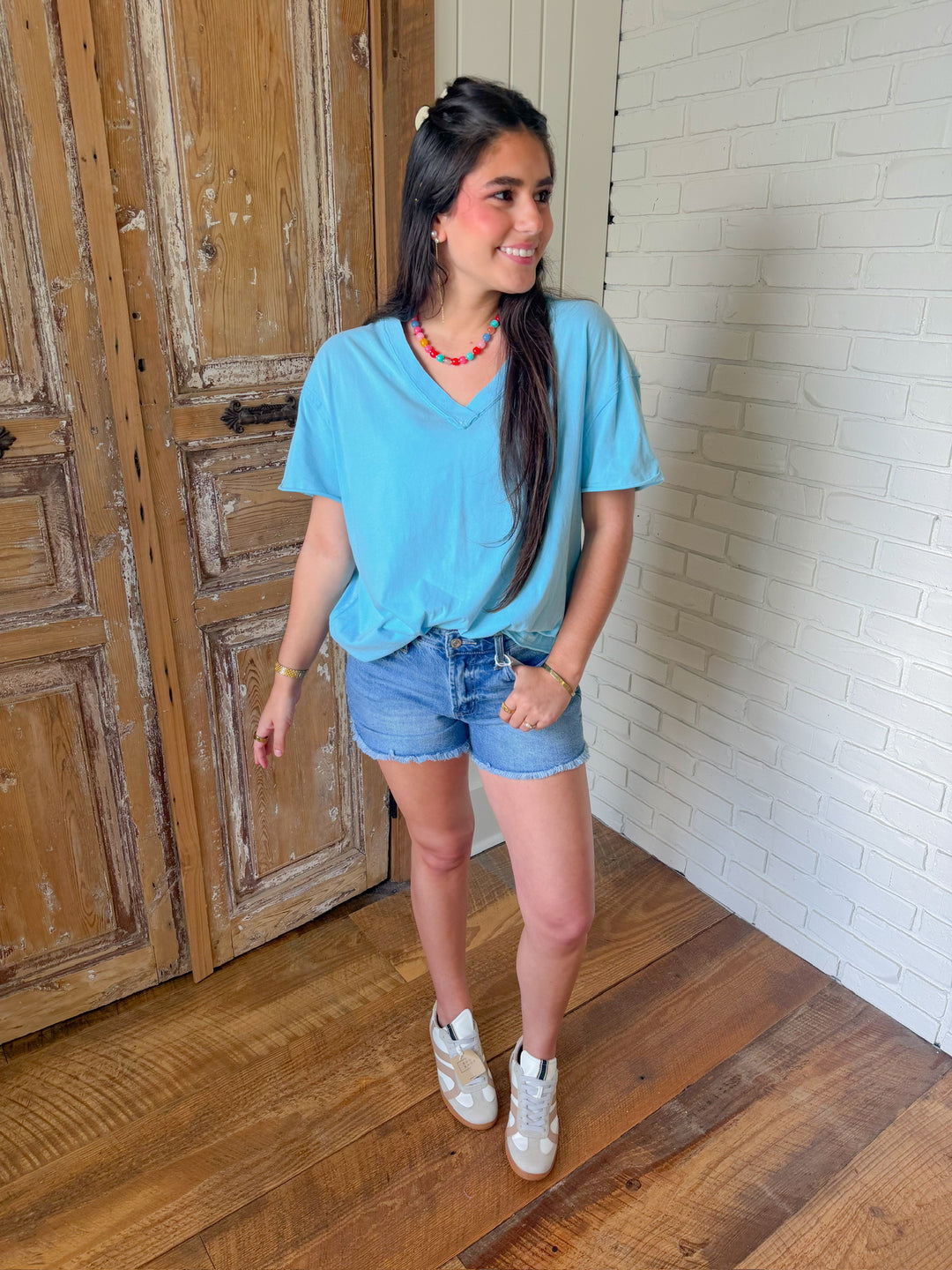 THE FOREVER V NECK TEE