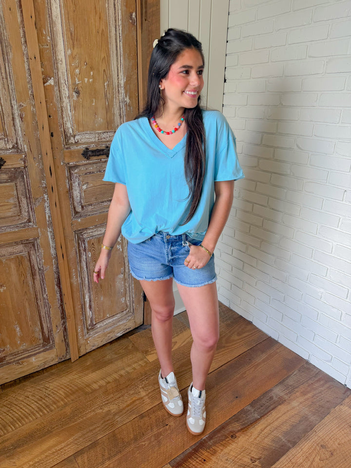 THE FOREVER V NECK TEE
