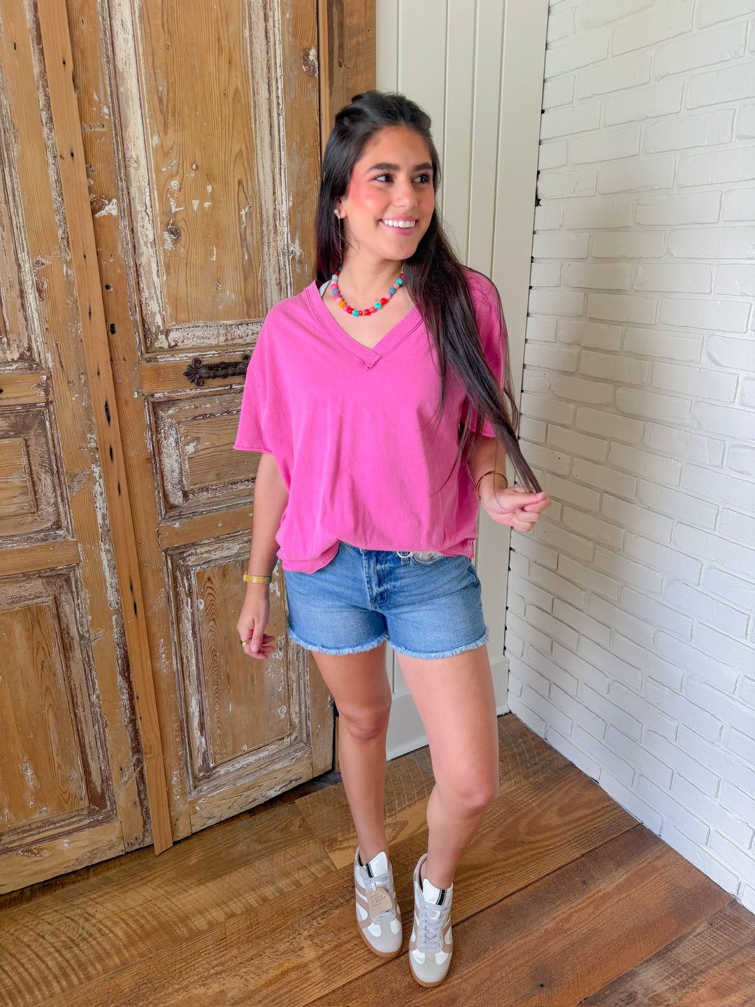 THE FOREVER V NECK TEE