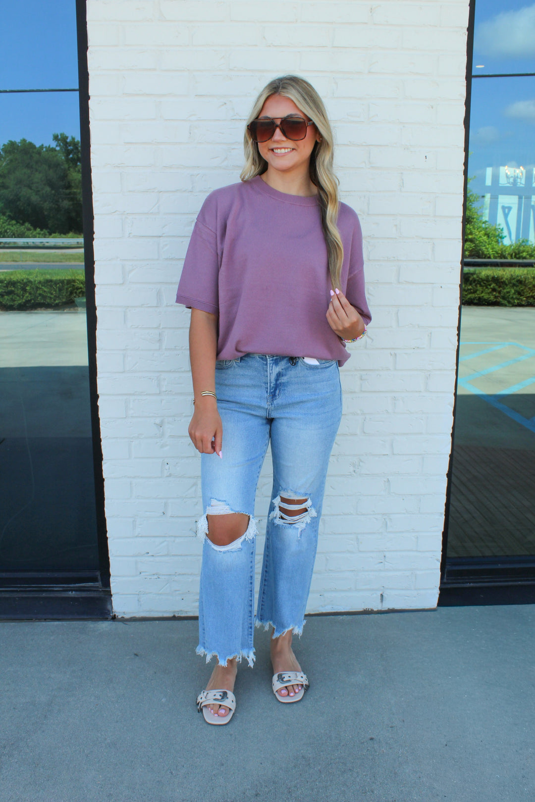 IRIS ULTRA SOFT SHORT SLEEVE SWEATER