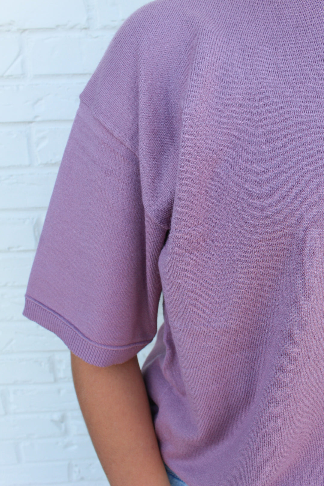 IRIS ULTRA SOFT SHORT SLEEVE SWEATER