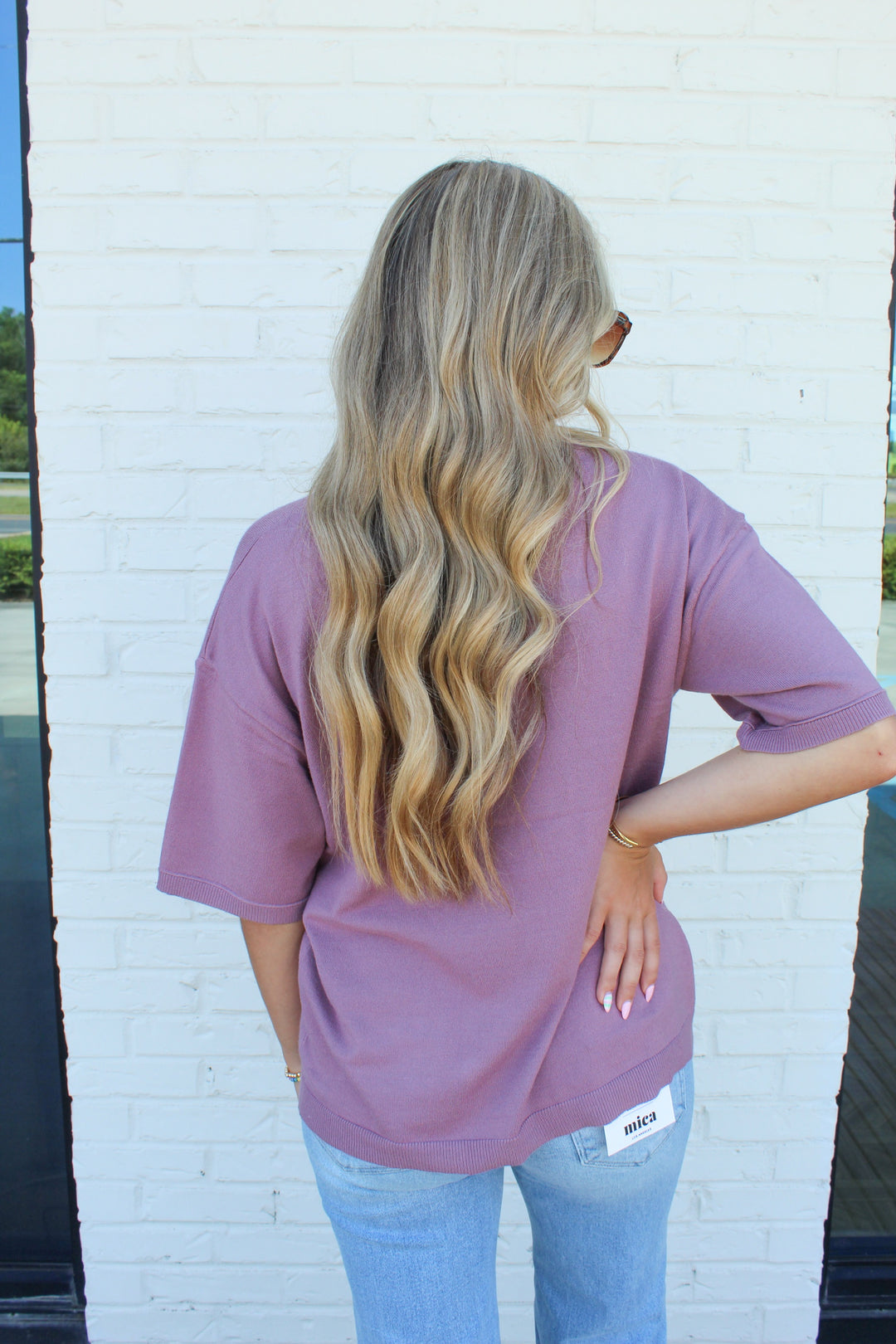 IRIS ULTRA SOFT SHORT SLEEVE SWEATER