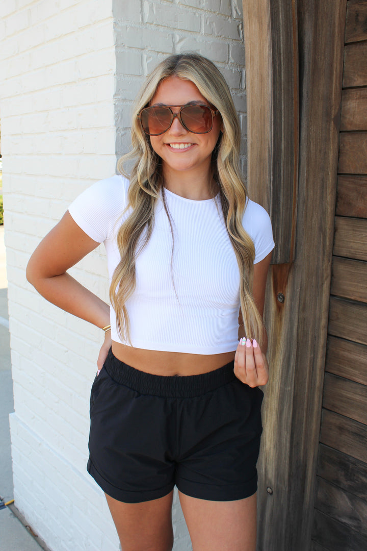 BACK TO BASIC FITTED TEE