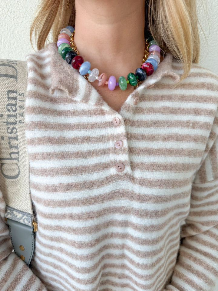 MARGARET STRIPED SWEATER