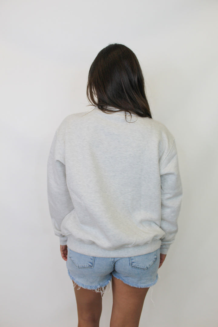 SATURDAY NIGHT GEAUX MOCK NECK SWEATSHIRT