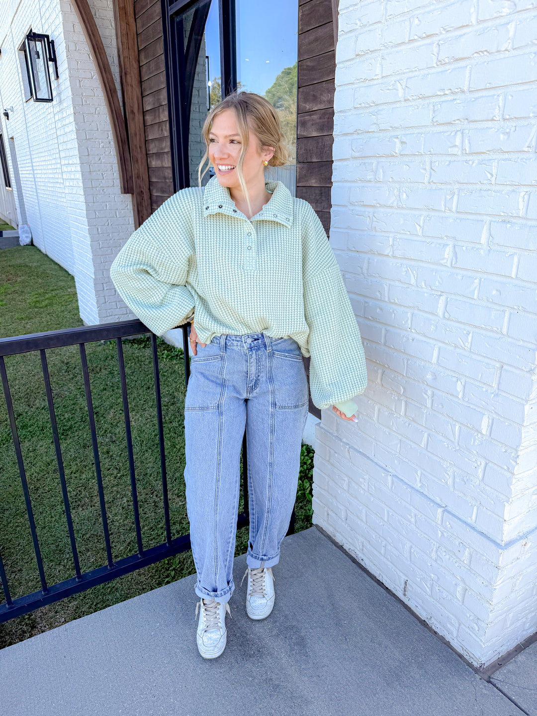 EVERYDAY WAFFLE HENLEY