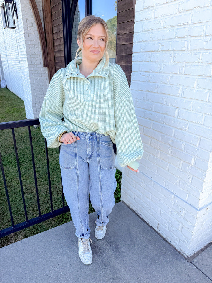 EVERYDAY WAFFLE HENLEY