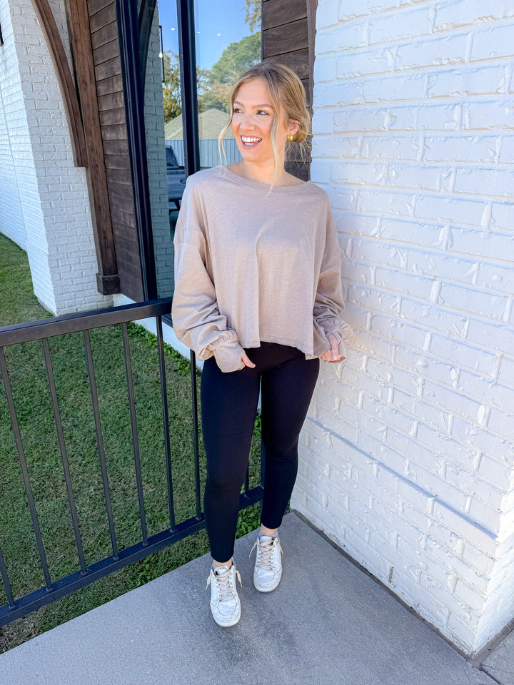 BACK TO IT CROSSOVER TOP