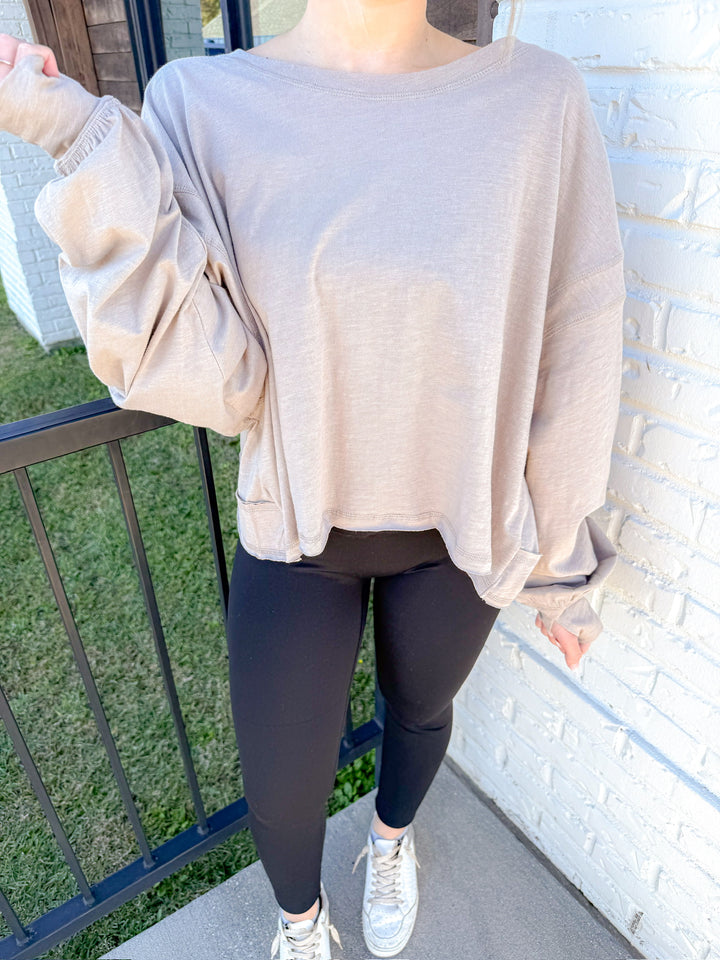 BACK TO IT CROSSOVER TOP