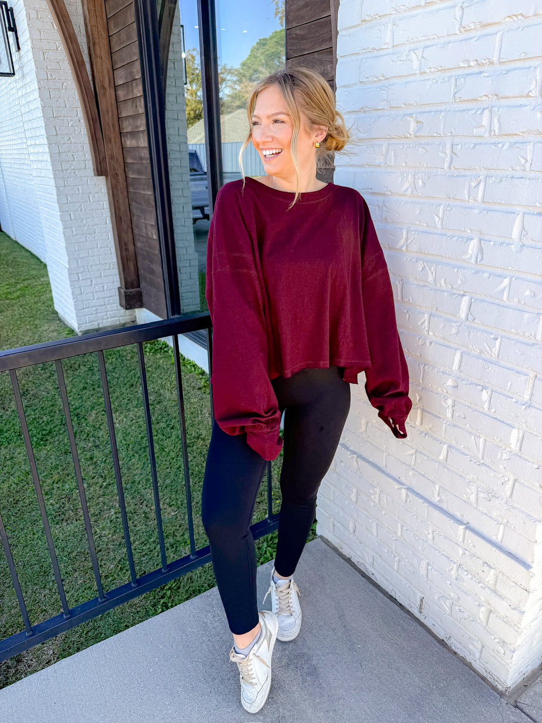 BACK TO IT CROSSOVER TOP