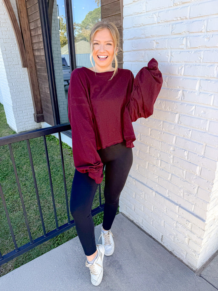 BACK TO IT CROSSOVER TOP