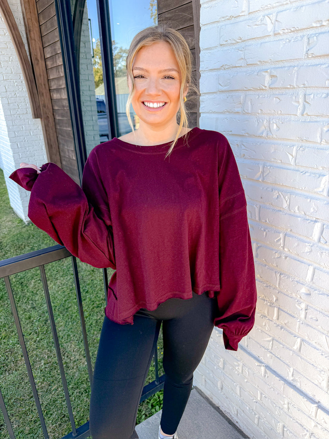 BACK TO IT CROSSOVER TOP