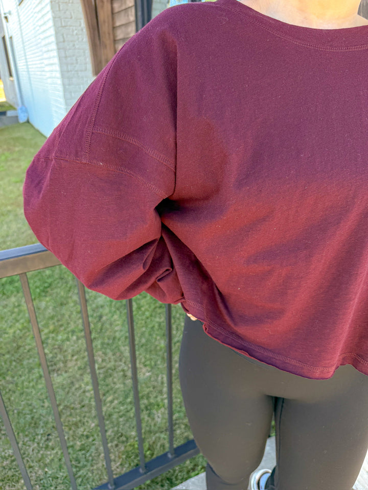 BACK TO IT CROSSOVER TOP