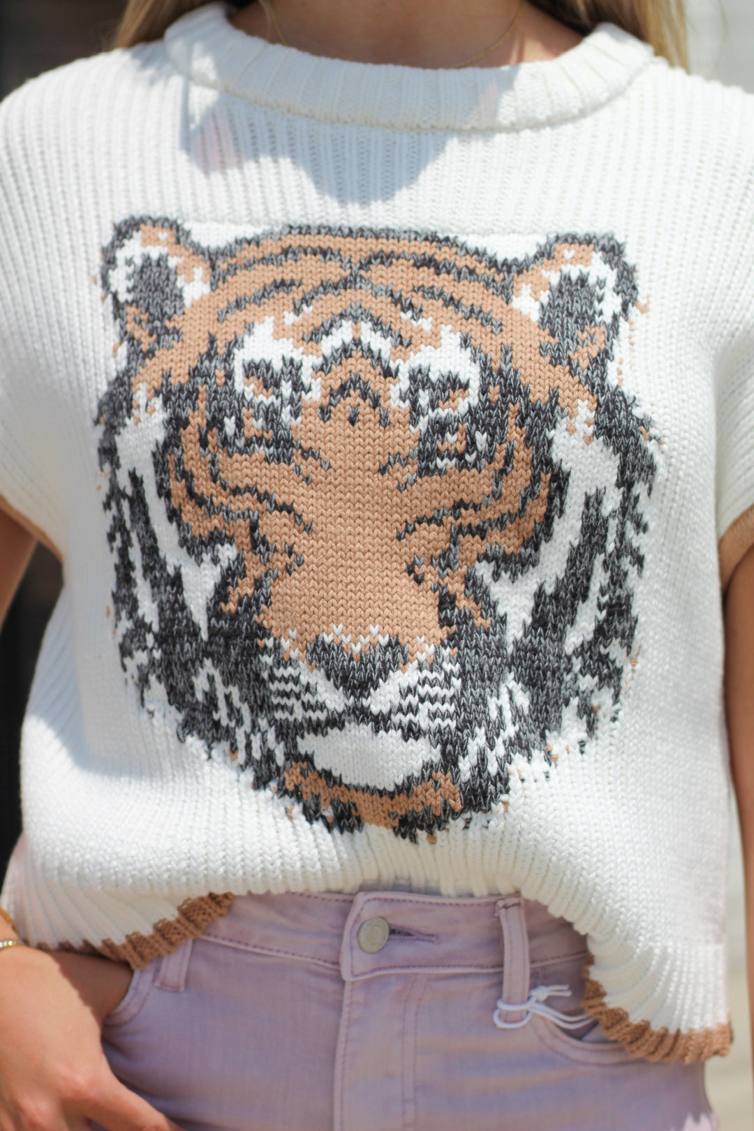 READY TO ROAR TIGER SWEATER VEST
