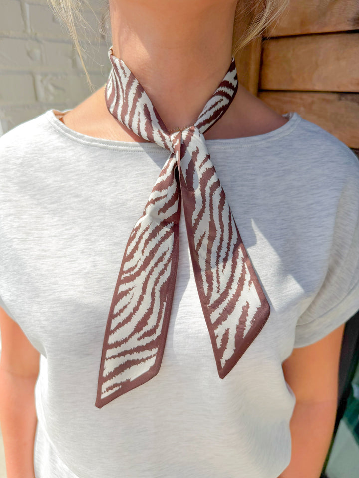 WILD ABOUT YOU SILK SCARF ACCESSORY