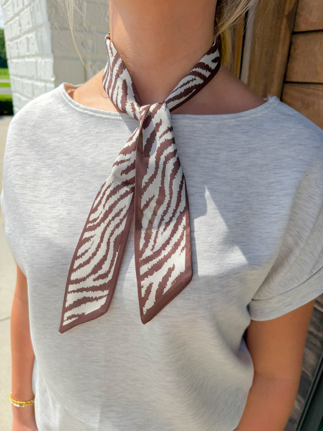 WILD ABOUT YOU SILK SCARF ACCESSORY