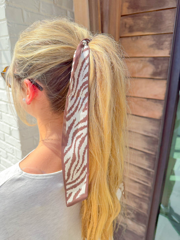 WILD ABOUT YOU SILK SCARF ACCESSORY