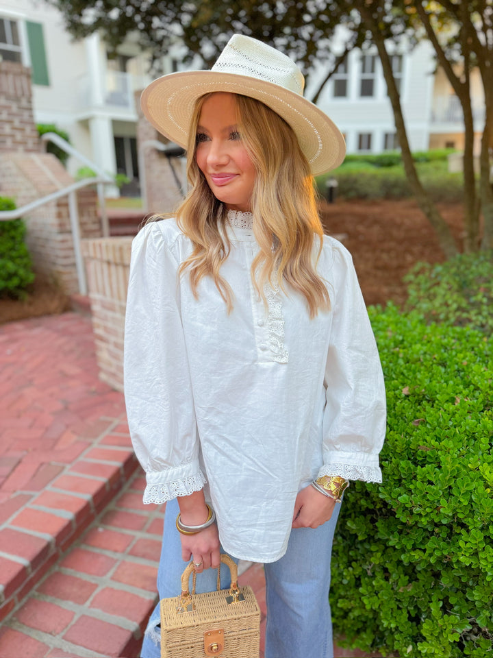 HEIRLOOM LACE BLOUSE