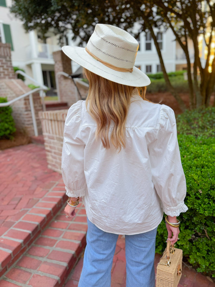 HEIRLOOM LACE BLOUSE