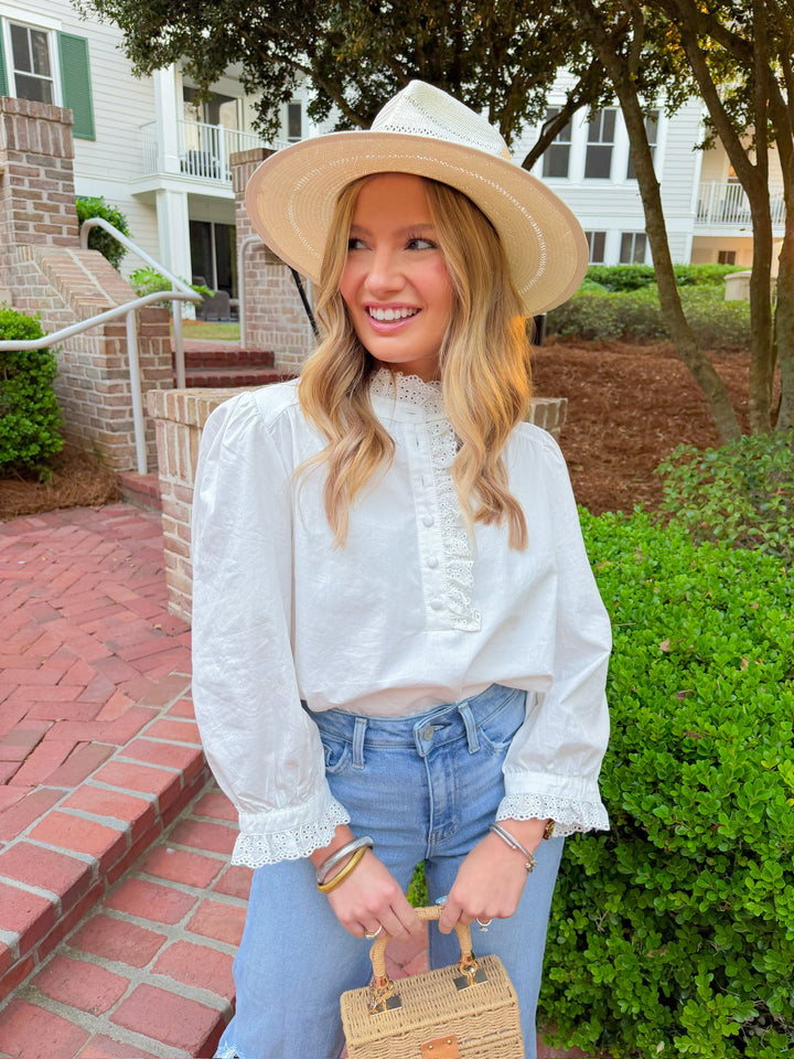 HEIRLOOM LACE BLOUSE