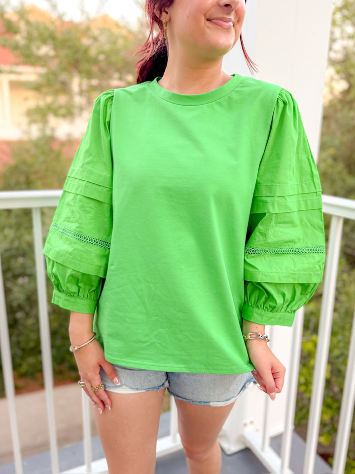 THE GREEN LIGHT BLOUSE