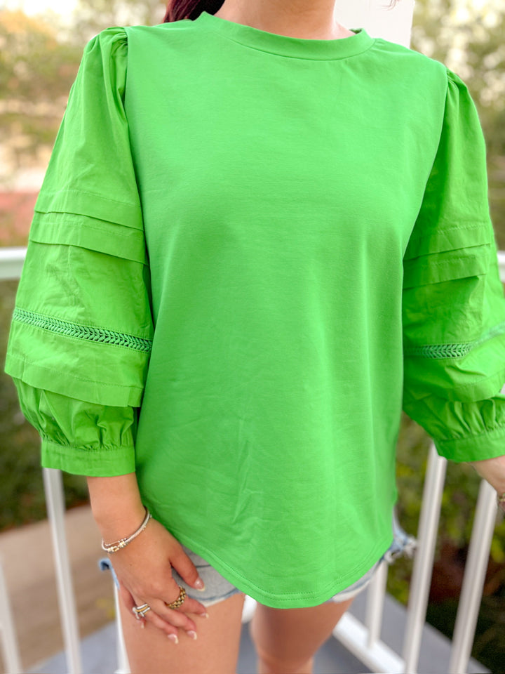 THE GREEN LIGHT BLOUSE