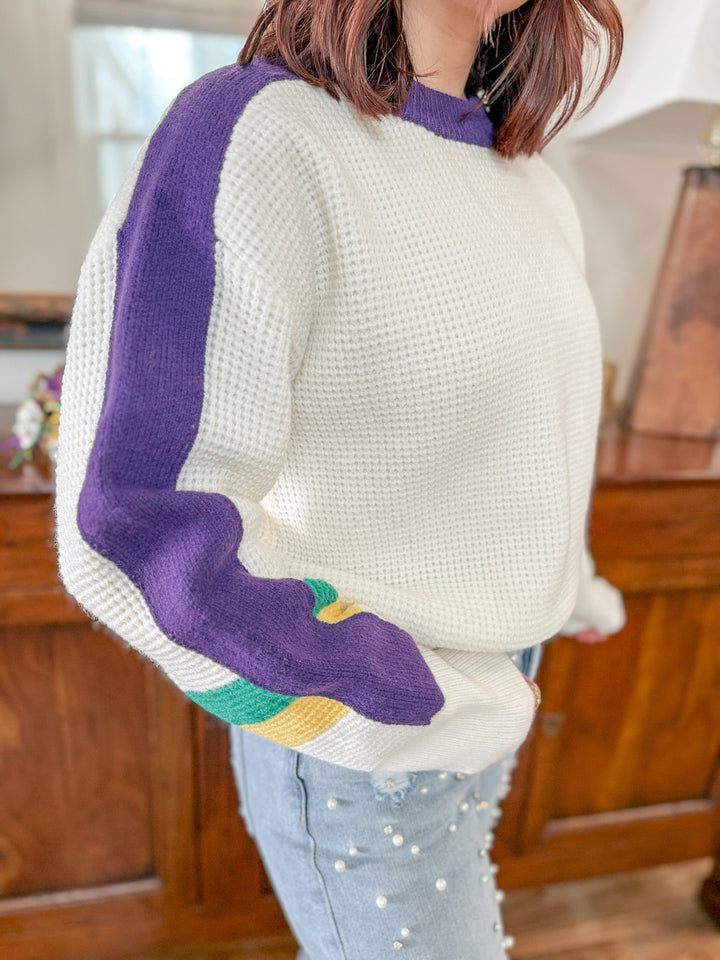 CARNIVAL CLASSIC STRIPE SWEATER