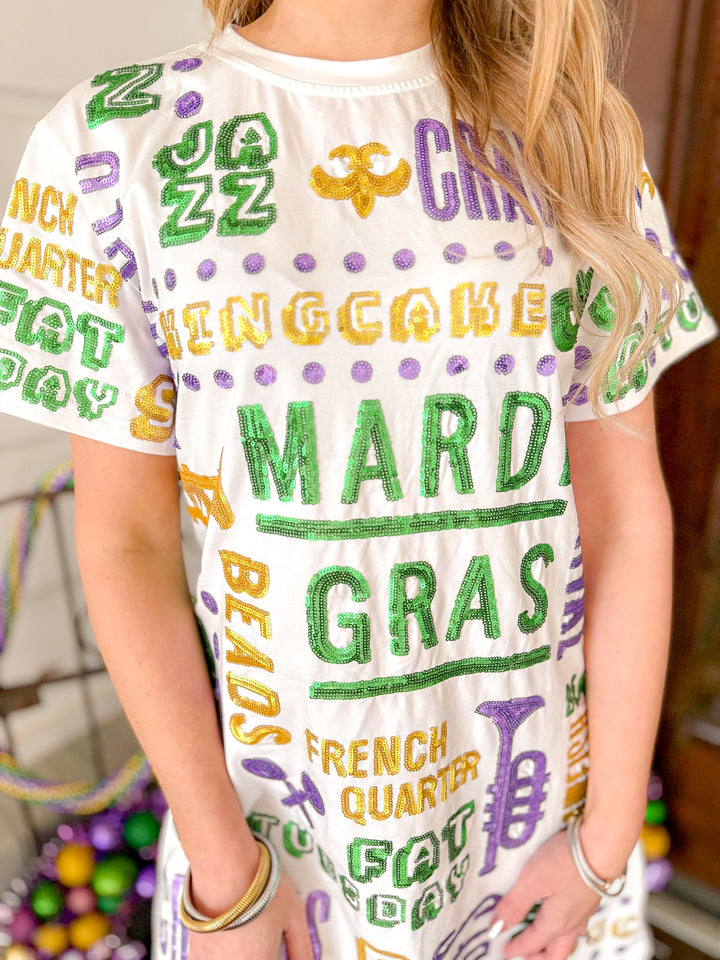ALL THINGS MARDI GRAS DRESS