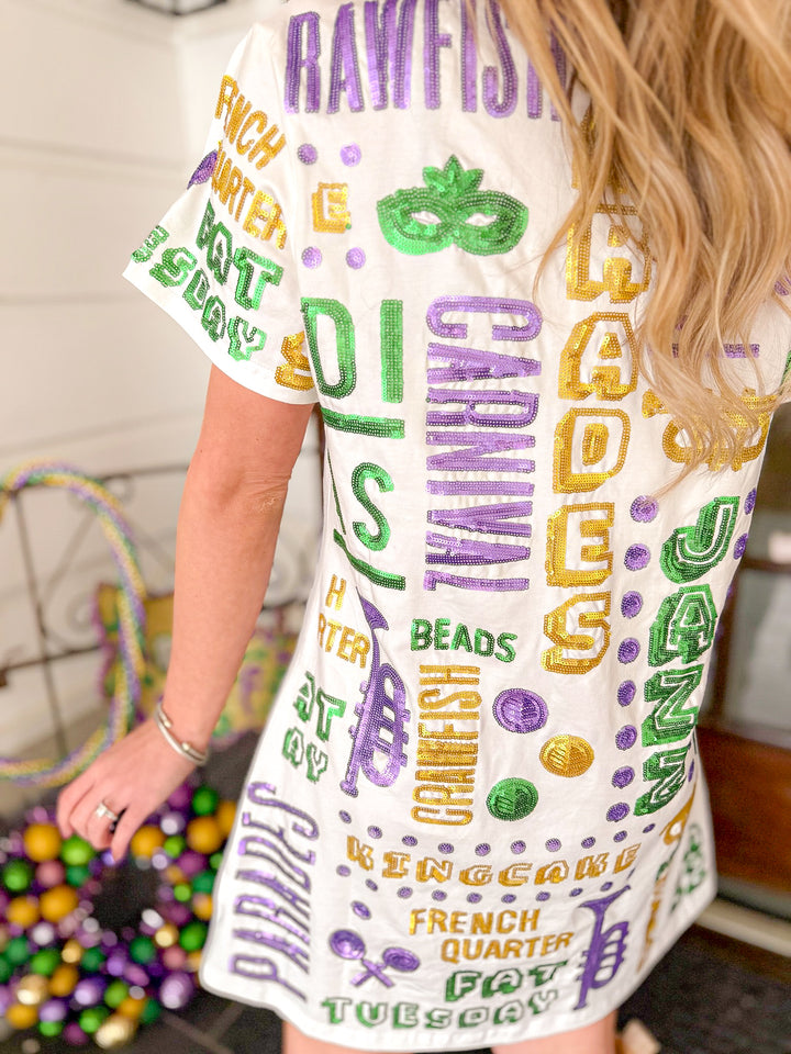 ALL THINGS MARDI GRAS DRESS