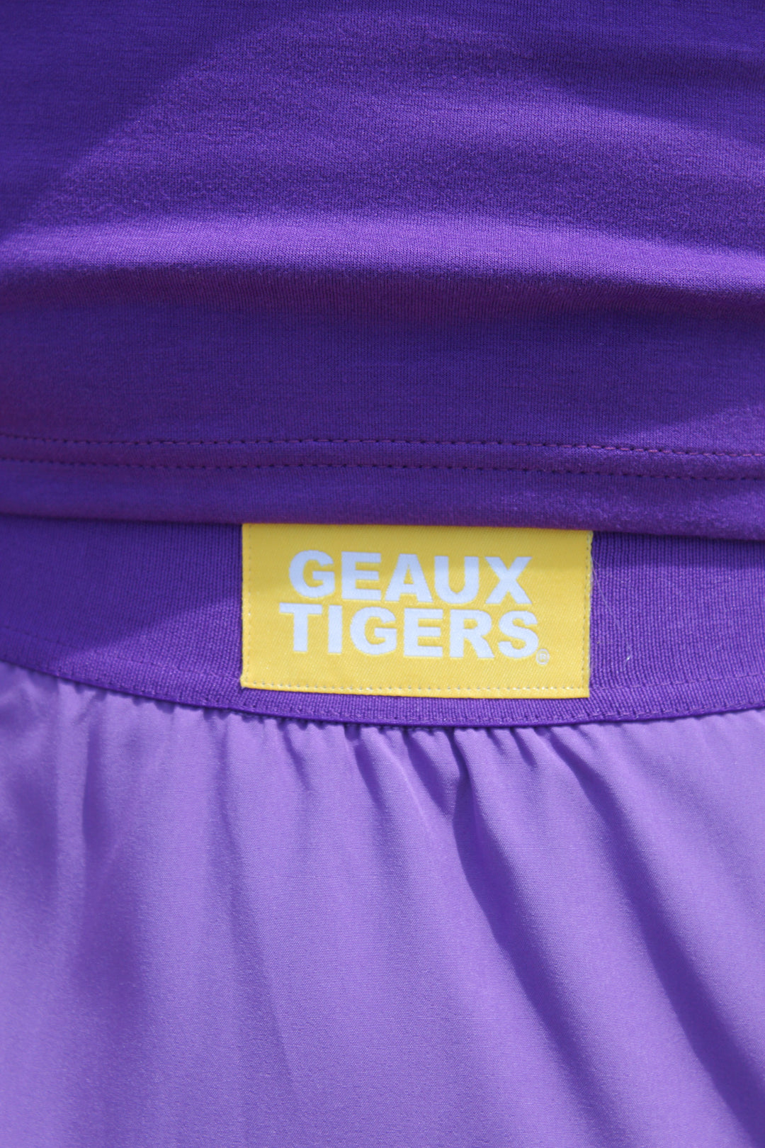 PURPLE GEAUX TIGERS SKORT