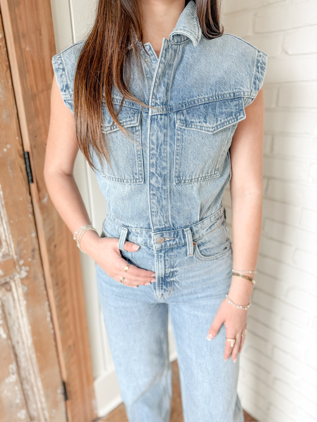 ACE SLEEVELESS BARREL LEG JUMPSUIT