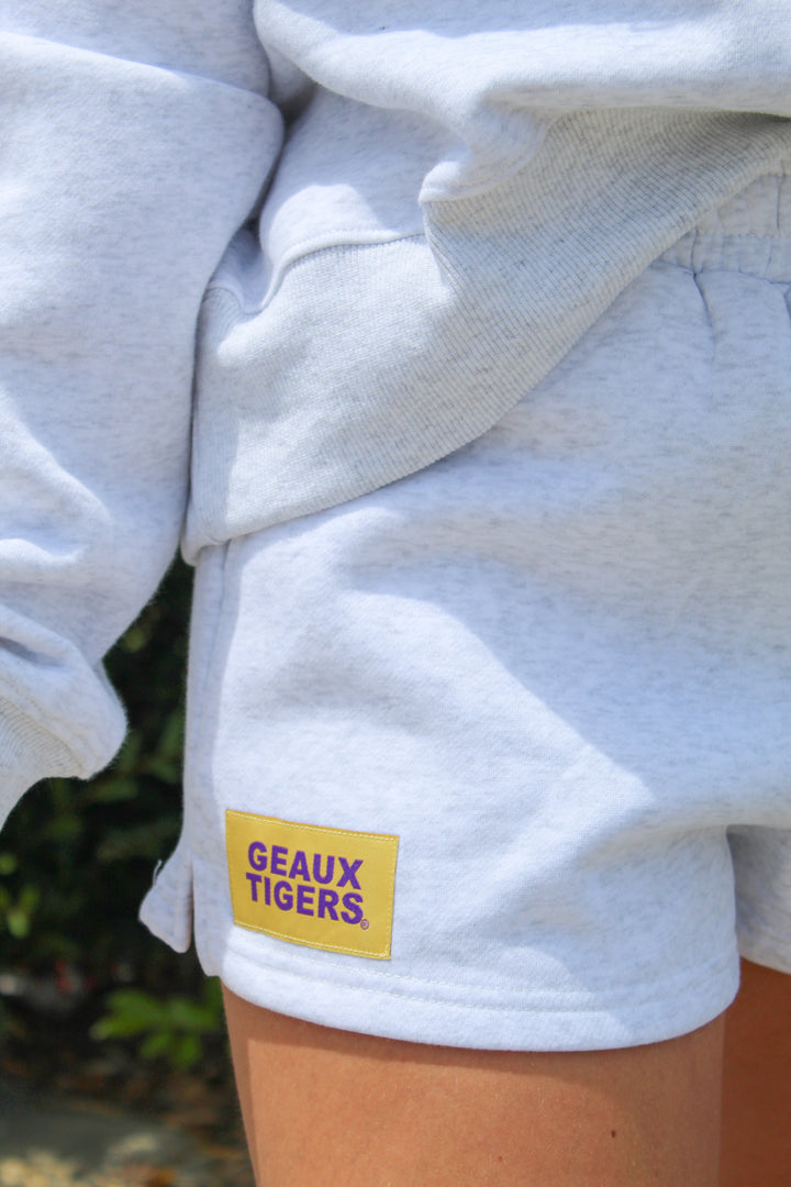 GEAUX TIGERS SET SHORTS