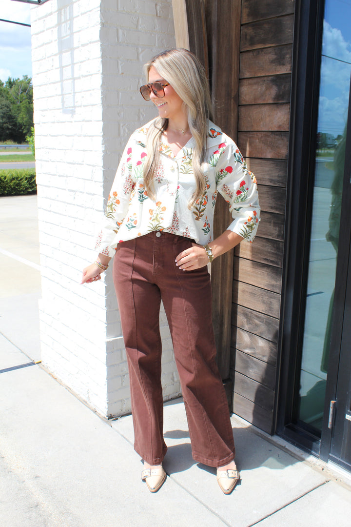BLAKE FLORAL BLOUSE