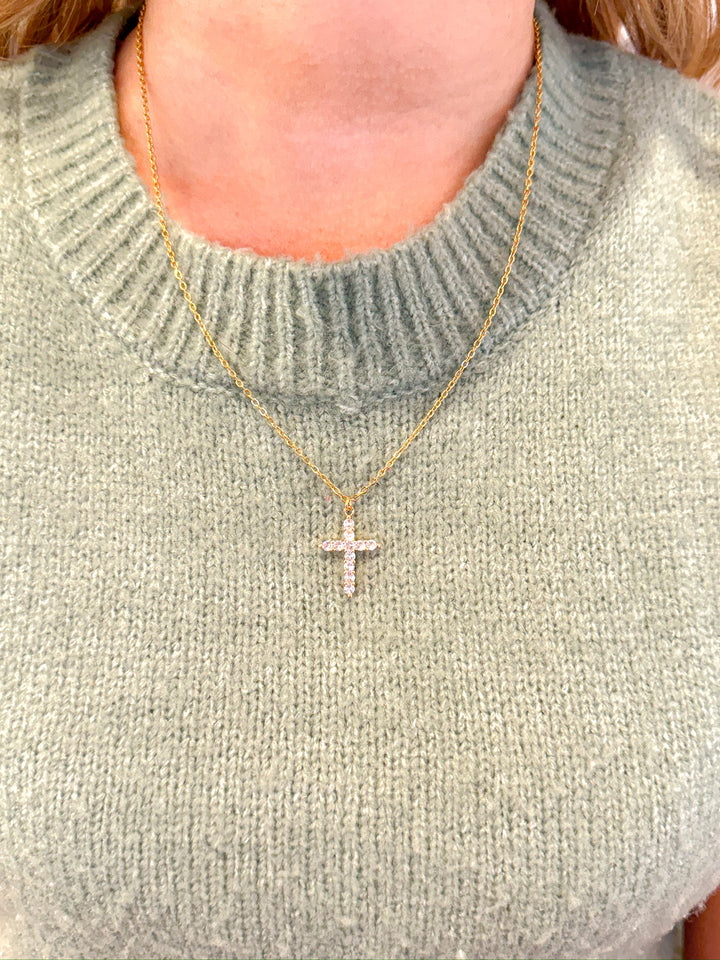 FAITH CROSS NECKLACE