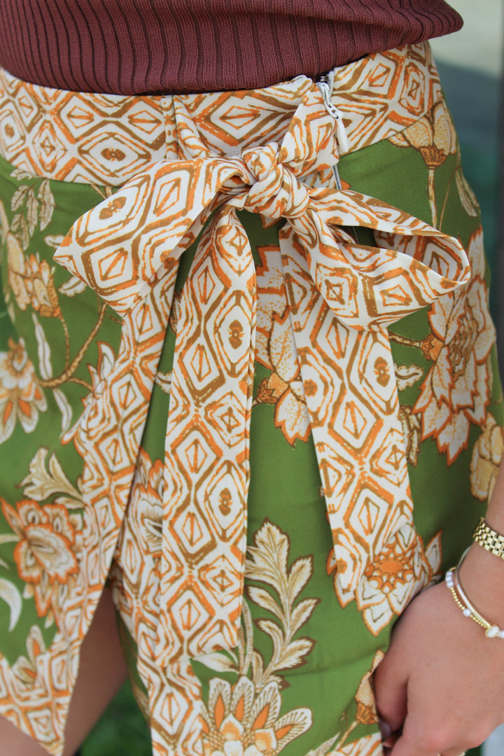CLARA FLORAL PRINTED SKORT