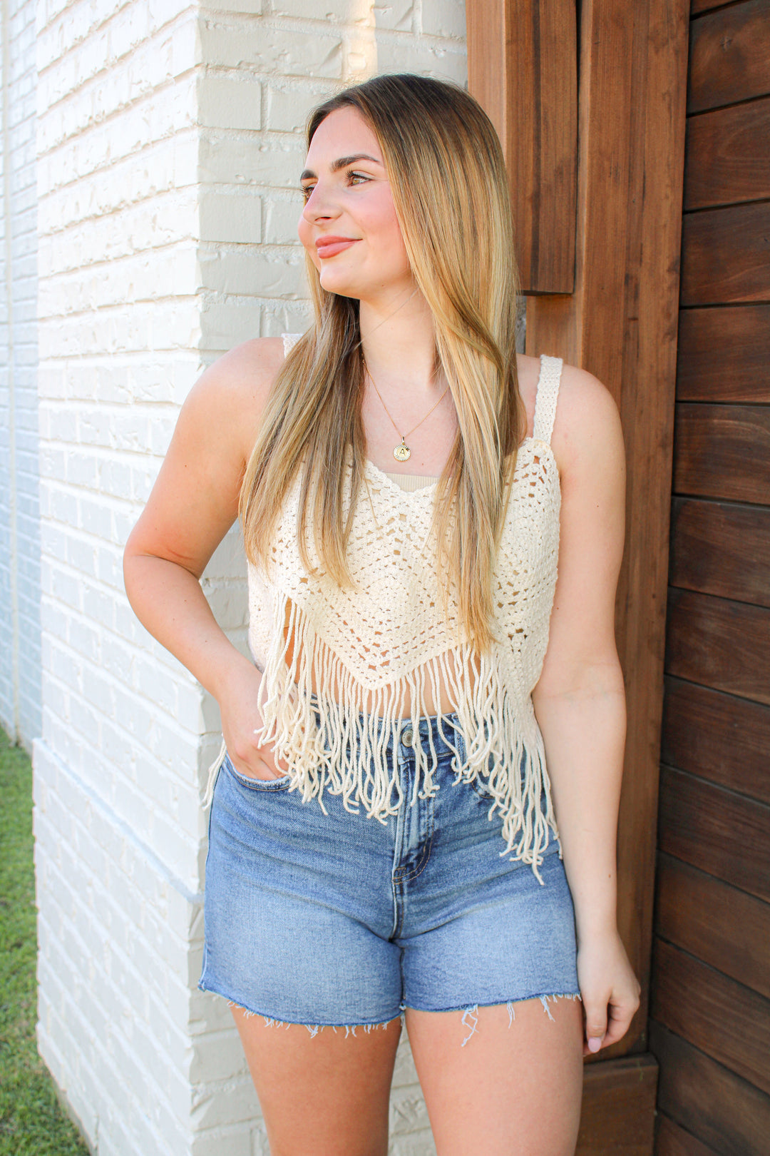 BOHO BABE FRINGE TOP