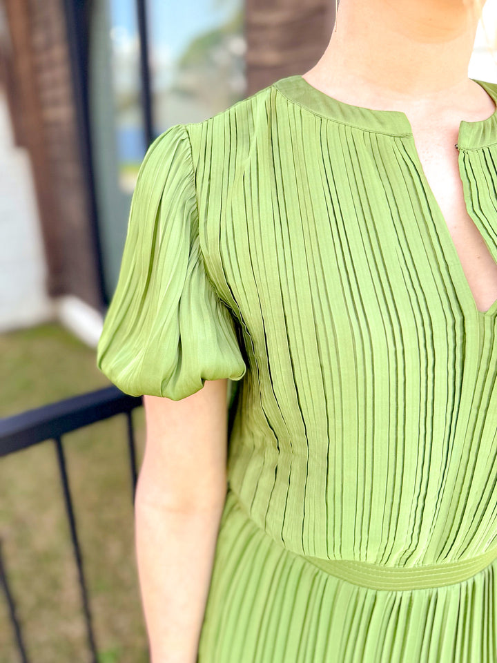 THE MOMENT MAKER MIDI DRESS