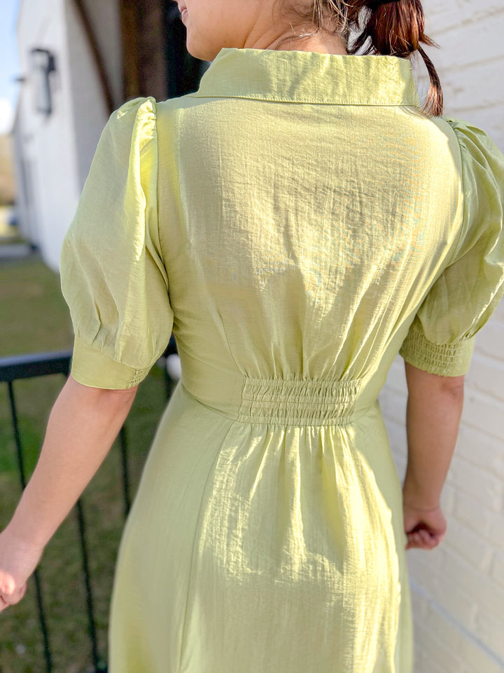 THE FRESH START MIDI DRESS