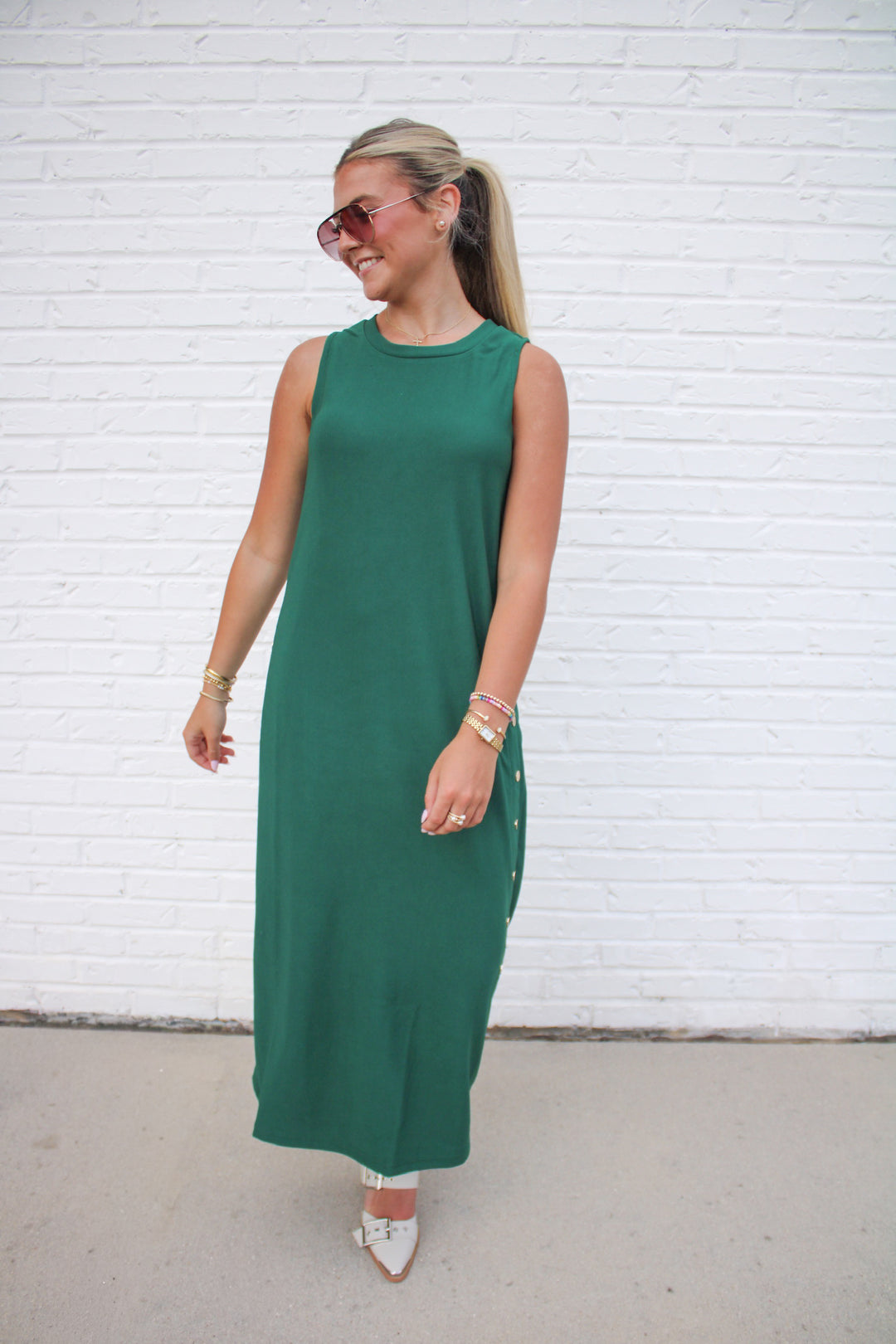 GLOW UP MIDI DRESS