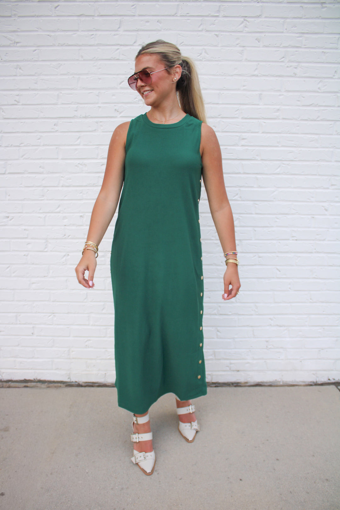 GLOW UP MIDI DRESS