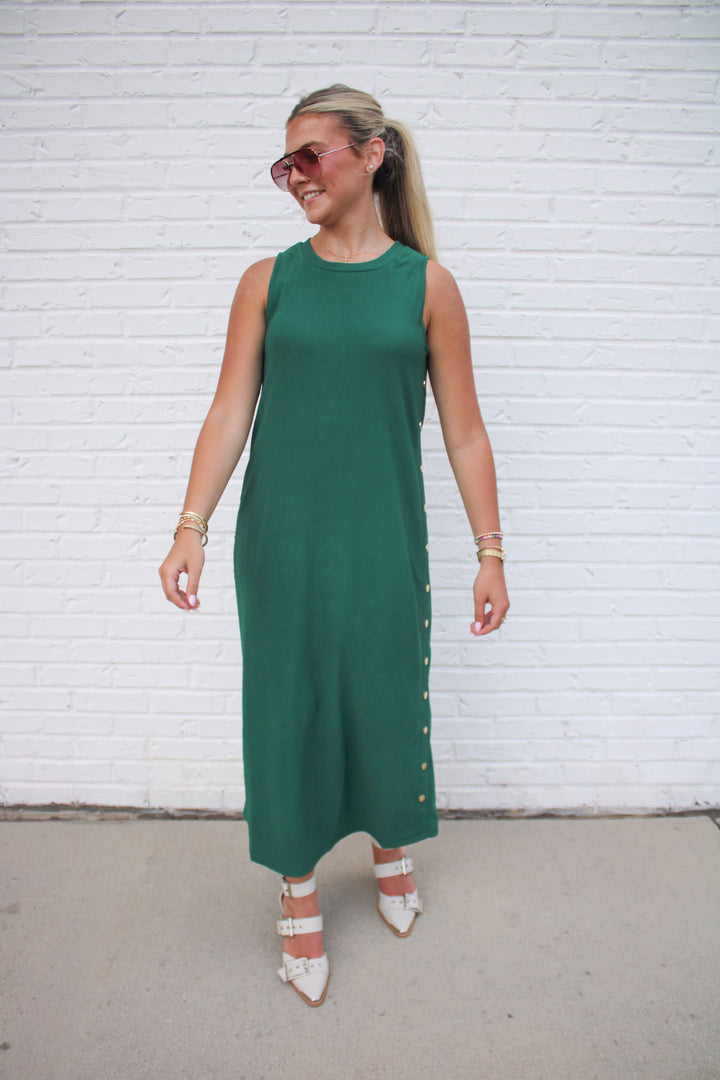 GLOW UP MIDI DRESS