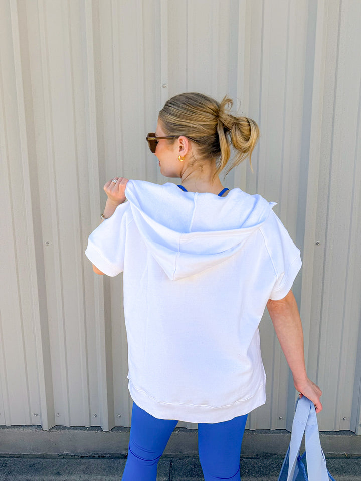OFF THE CLOCK HOODIE TOP