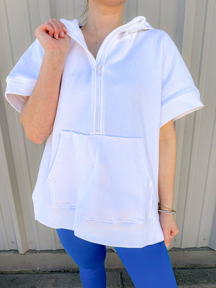 OFF THE CLOCK HOODIE TOP