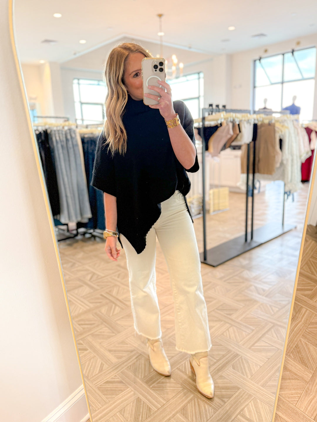 EVERYDAY EASE SHORT SLEEVE SWEATER