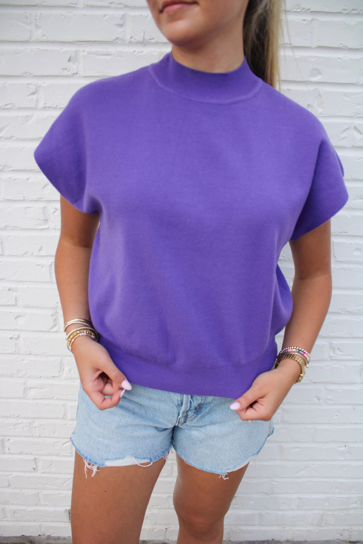 MARLOW SLEEVELESS KNIT TOP