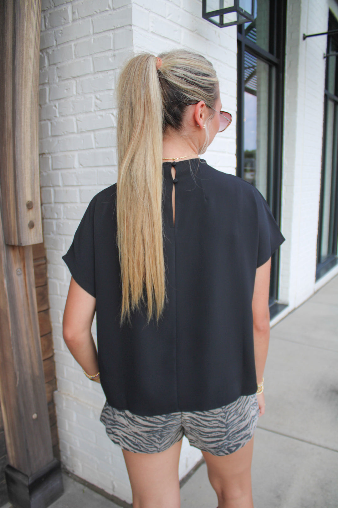 THE MAREN COWL NECK TOP