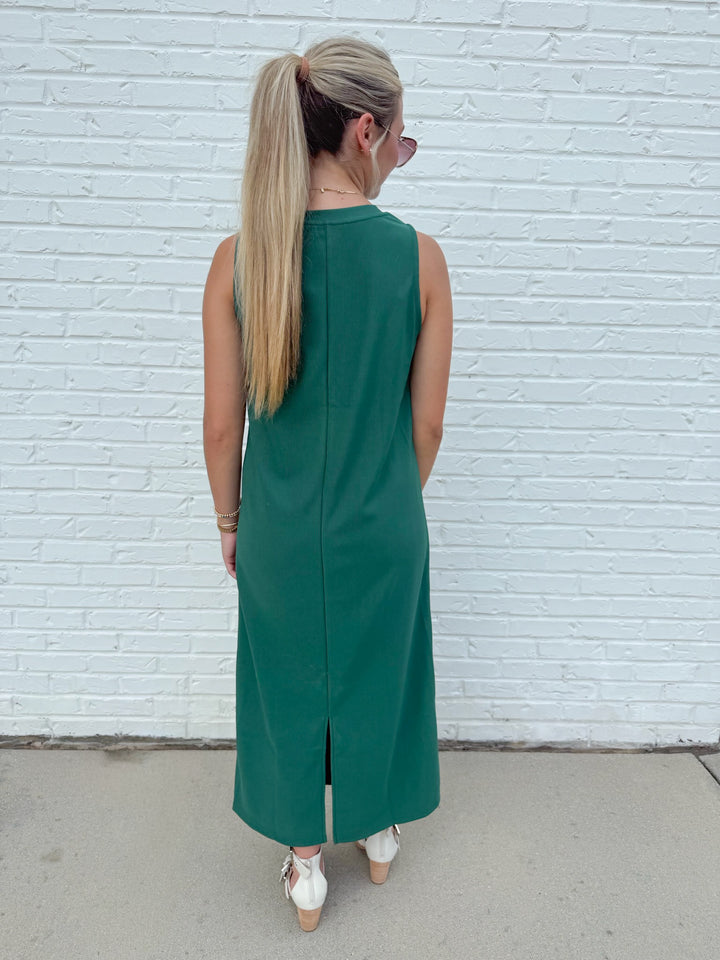GLOW UP MIDI DRESS