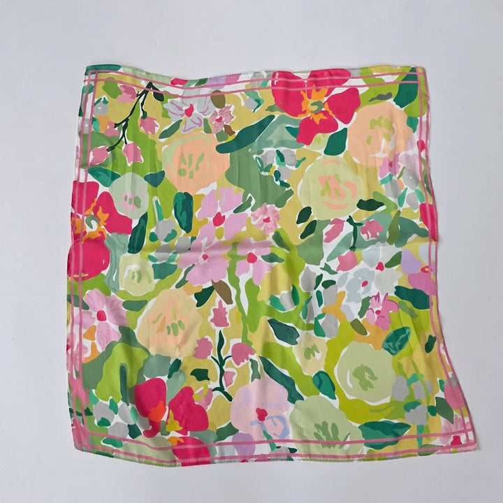 SUMMER FUN SCARF - GREEN